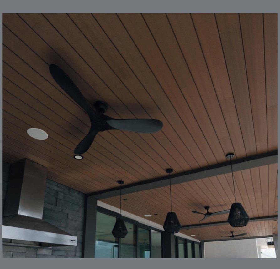 Deck para muro coextruido