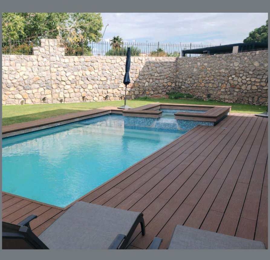 Deck para piso coextruido