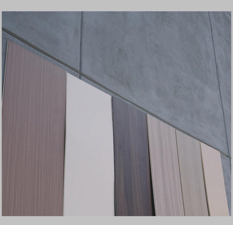 Tablero liso laminado